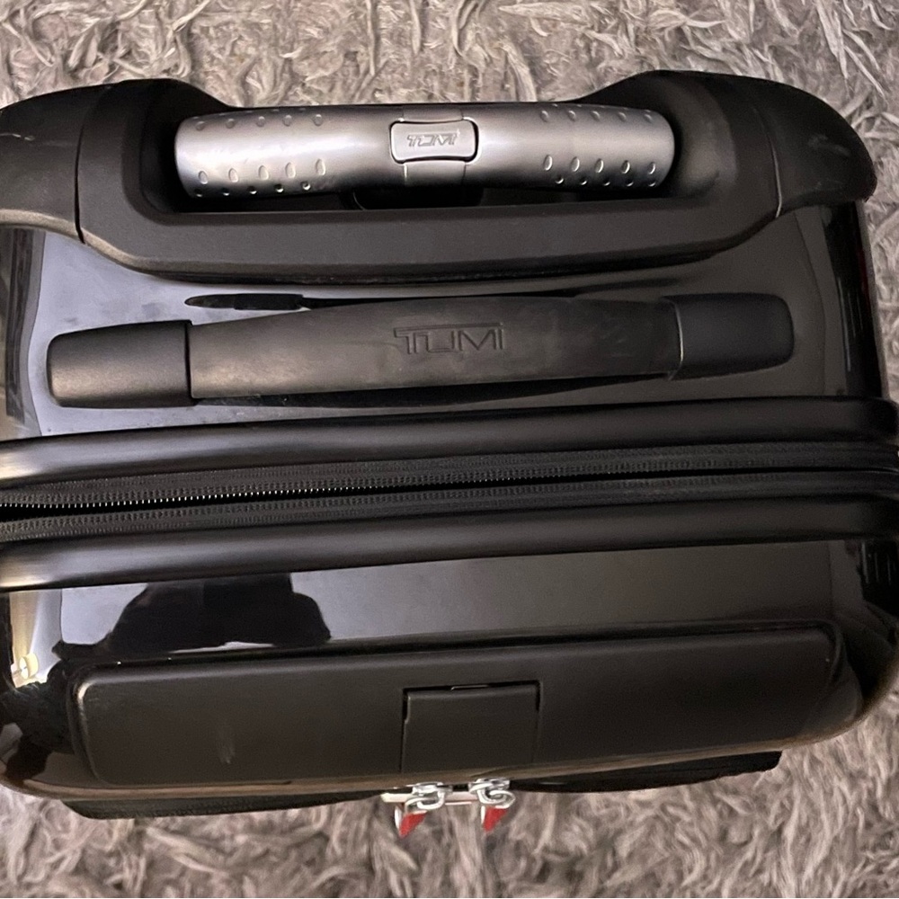 Tumi Ducati Black and Red Duffel Bag and carry on suit case.RARE HARD TO FIND - Picture 12 of 16